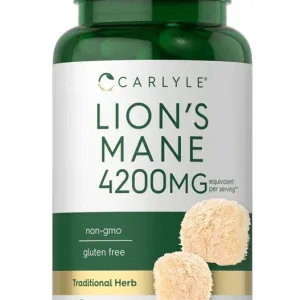 Lion's Mane 4200mg per serving - 60 Capsules